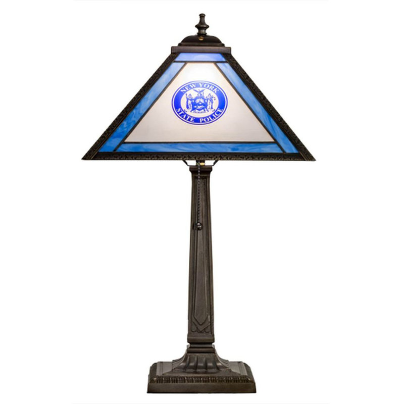 Lampe de table personnalisée 22 "H State Trooper