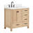 Cambridge 37'' Single Bathroom Vanity with White Quartz Top-1974849749-1949423148