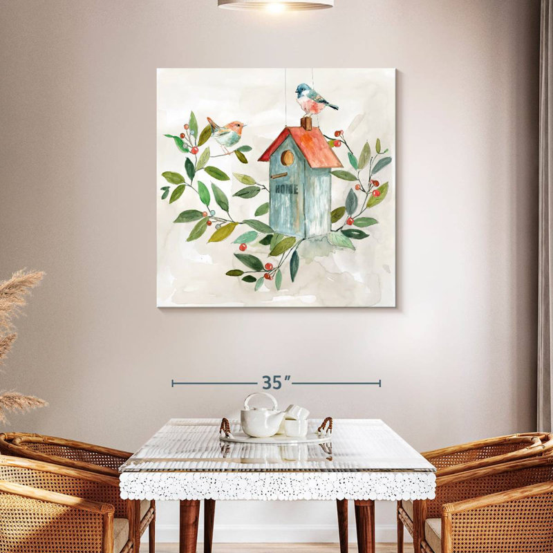 Brampt Garden Glimpse III, 39" H x 39" W