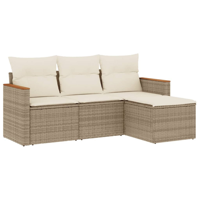Ensemble de canapé de jardin Vidaxl