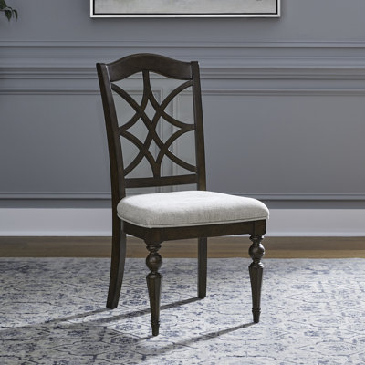 Tawona Splat Back Side Chair w/ Upholstered Seat by Red Barrel Studio