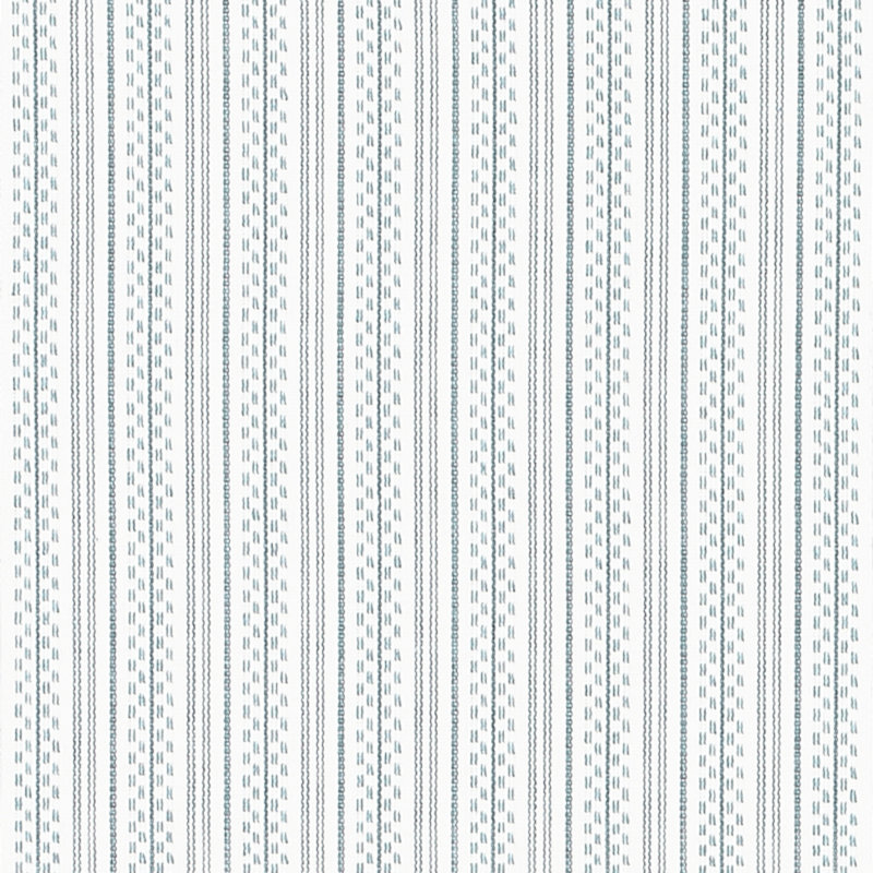 Jack Stripe Fabric, Sky