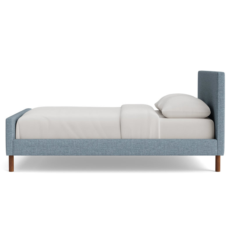 Skinny Fat Twin Bed, Queen, Performance Weave - Natural