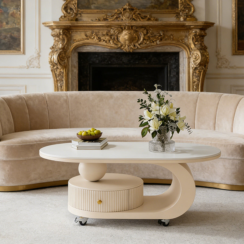 Westleigh, Blanc, H 17,71 po x L 51,18 po x l 27,55 po, Blanc