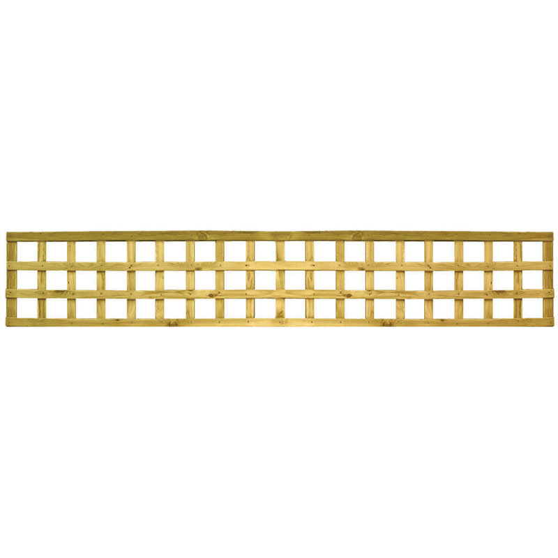 Buchhi 183cm W Wood Lattice Panel Trellis, 30cm H x 183cm W x 20cm D