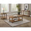 Table basse en bois avec tablette-1525182736