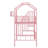 Twin Metal Loft Bed With Roof & Storage-436850283