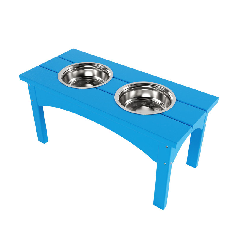 Mangeoire double Hadburg, Bleu pacifique