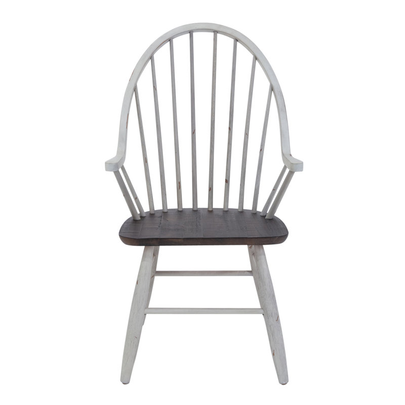Scholten Windsor Back Two-Tone Arm Chair