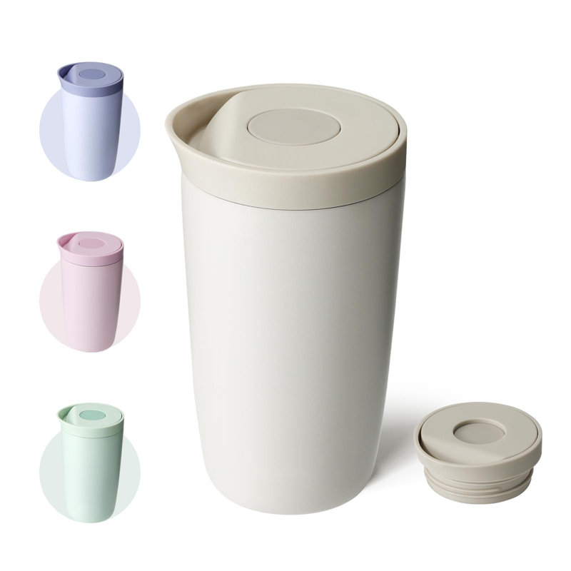 17 Stories Reynyer 10350.72ml Double Wall Insulated Stainless Steel Travel Mug, Grey
