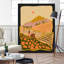 Champ de fleurs sur toile par Arty