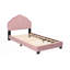 Lit plateforme tapissier simple pour enfants