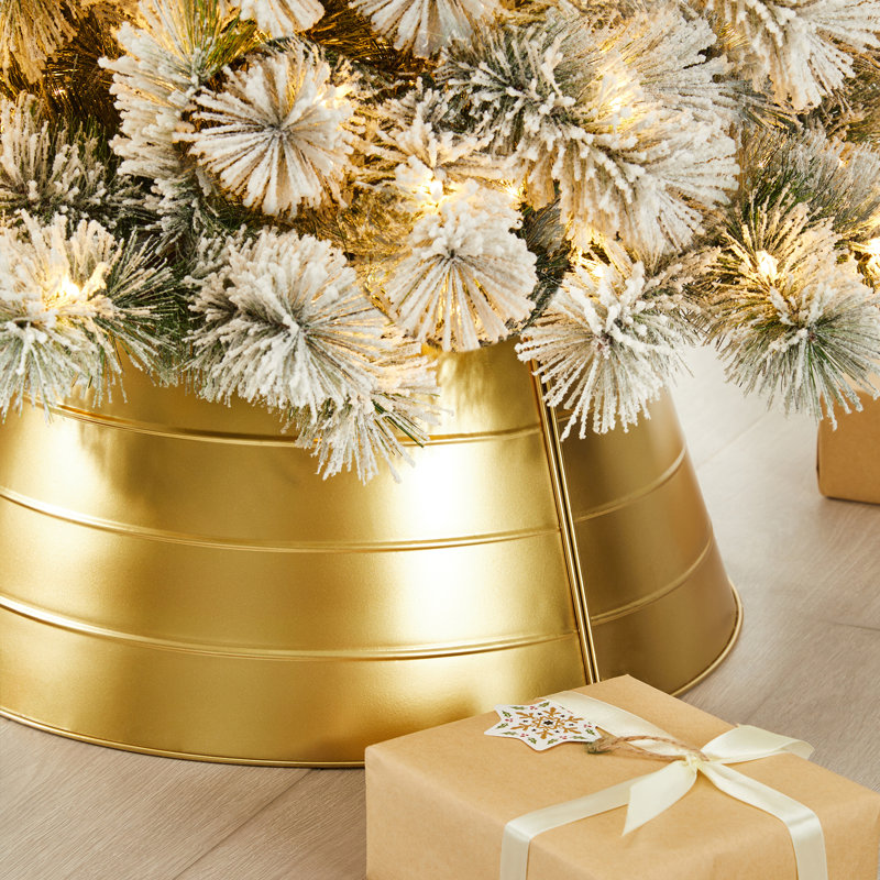 Esperio Metal Tree Collar, Gold