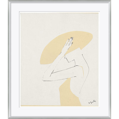 Textile Woman in Yellow Framed by Yuki Osada