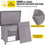 Niche pour chien en bois gris Deema-87783075