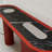 Memphis Style Marble Top Console Table