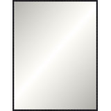 Antique Black Wave Signature Mirror