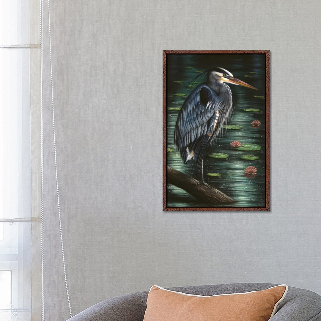 Heron by Richard Macwee - Gallery-Wrapped Canvas Giclée on Canvas