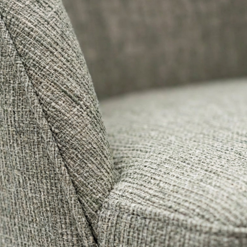 Structure et pieds en tissu massif rembourré Lit Performance, Mélange de polyester bleu poudre