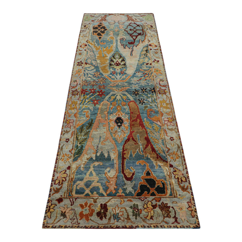 One-of-a-Kind 2'5x8'1 Hand Knotted Area Rug