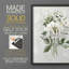 «White Farmhouse Botanical I», reproduction encadrée - bois massif-112362547-112362553