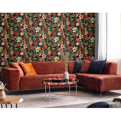 Kalea Peel & Stick Floral Roll