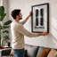 Balance in Forms Minimalist - Framed Print-1214896525-1214896498