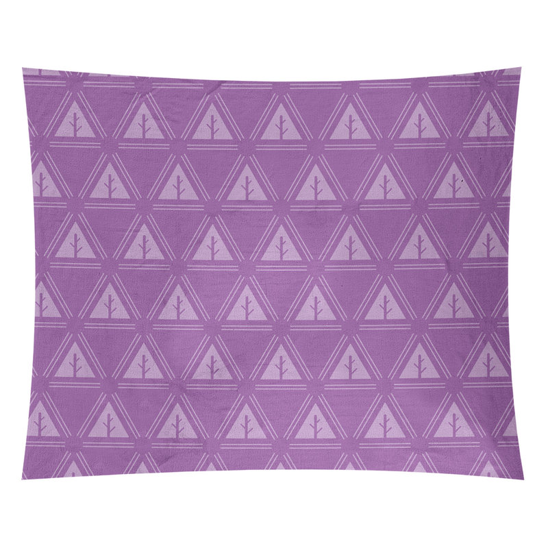 Tapisserie Barbra, H 27,5 po x l 37,5 po, Violet