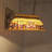 3 - Light Dark Bronze Pool Table Lights Pendant