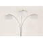 Lampe courbée de salon à arche de cristal de style moderne et luxueux 1Pc