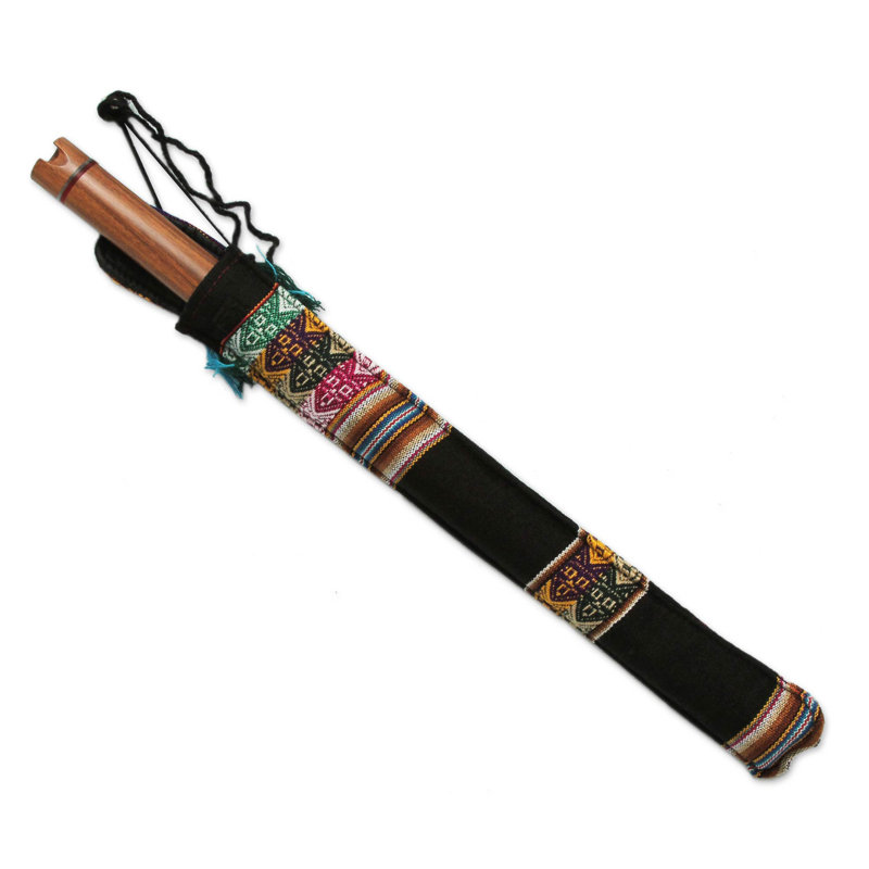 Flûte Inca en bois Jacaranda Quena