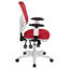 Mid-Back Mesh Multifunction Executive Swivel Ergonomic Office Chair with Adjustable Arms-445269373