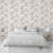Marcy Pink Triangle Grid Wallpaper