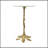 14x14x23.6" Leafy Branch Side Table