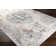 Tapis oriental gris clair / chameau / bleu Dier