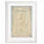 White Framed Print