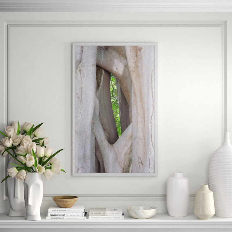 Natural Texture Series 6' Framed Photographic Print on Glass