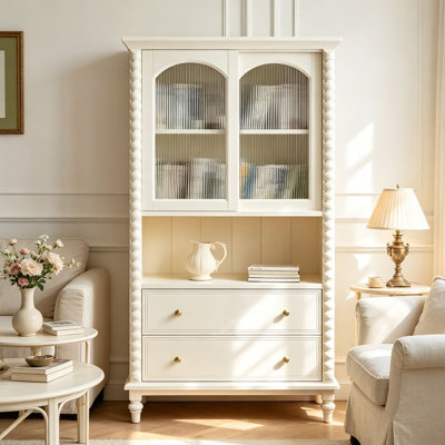 Bibliothèque de luxe de style français