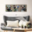 Bulldogs sur toile-720574104