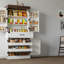 Garde-manger 71 po avec 6 tablettes de porte, 4 tablettes, 2 plateaux de rangement coulissants et 1 tiroir extérieur-17086245