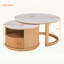 Table basse gigogne élégante pour les salons modernes