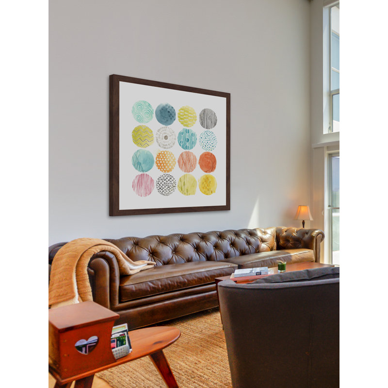 'Pattern Pop I' Framed Print, 32" H x 32" W x 1.5" D