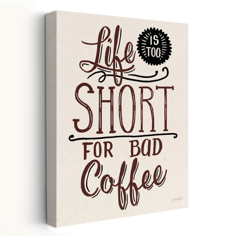 «Bad Coffee I No Pink - Brown Circles Coffee Cream», art, H 36 po x l 24 po