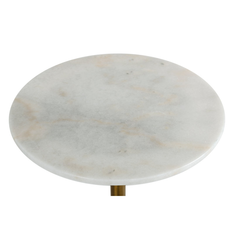  Collins Marble Top End Table