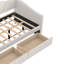 Lit plateforme tapissier avec rangement Aquavia-2045869556