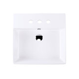 Aquamedia 19.13 in. L Bathroom Sink
