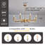 Lustre à 8 lumières Sandina-1816445874