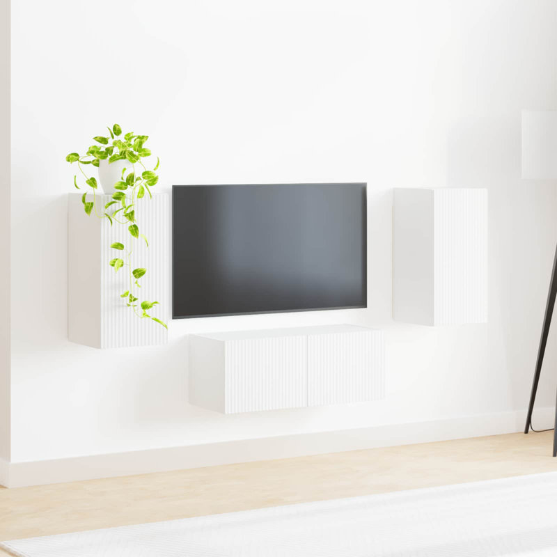 TV Stand for TVs up to 77", White