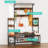 Amandine 55.5" W Hall Tree with Bench and Shoe Storage-1838143872
