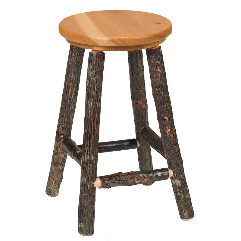 Tabouret de comptoir Fireside Lodge Hickory, Hickory
